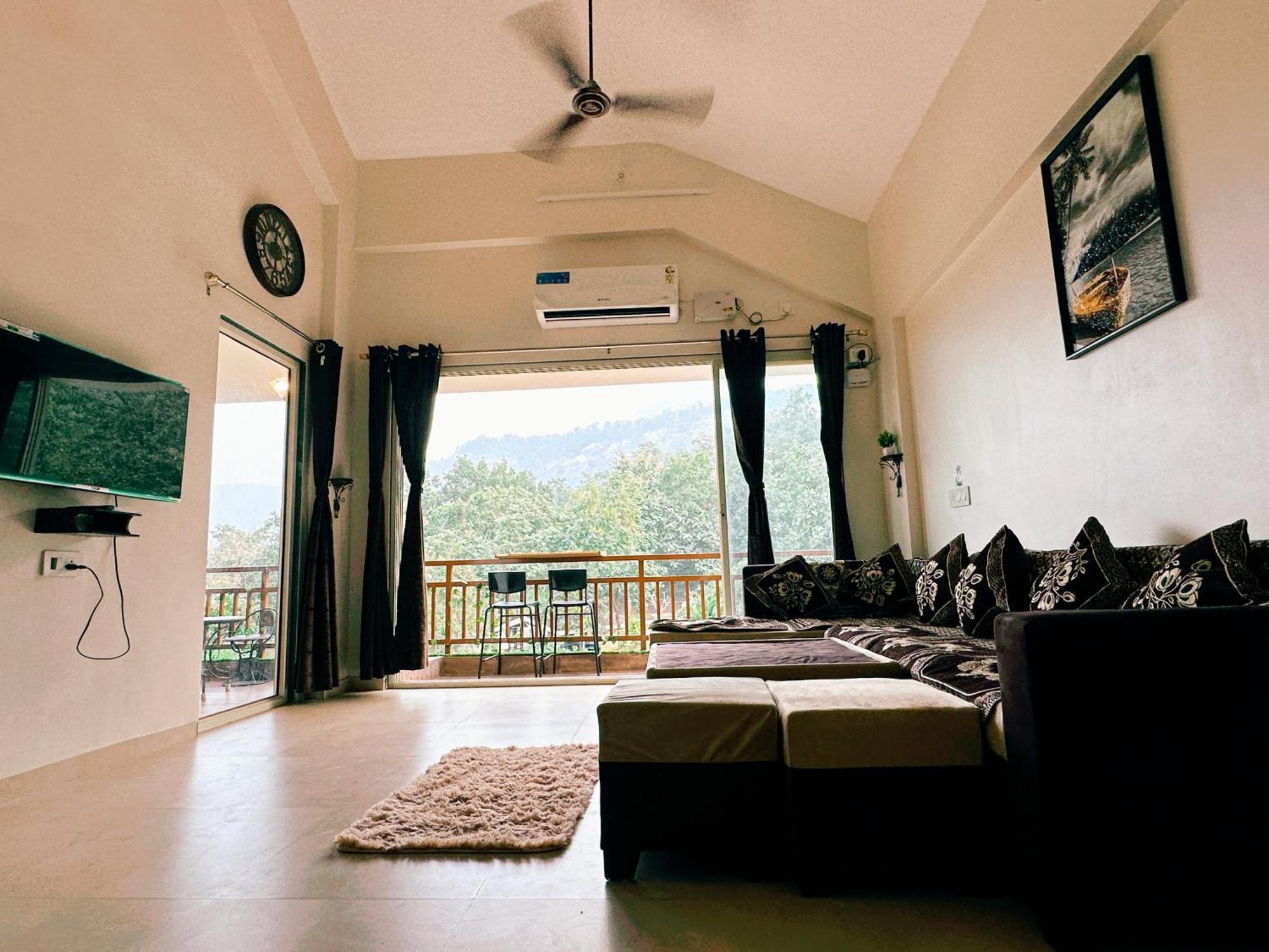 Mountainview Paradise - Cozy 1Bhk Amidst Mountains Karjat Exterior photo